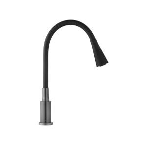 Змішувач для кухні Kroner KRP Edelstahl Klassisch - PVD031BLK №6