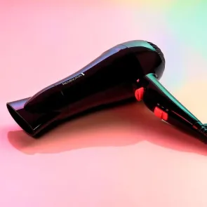 Фен Remington MyStylist, 1900Вт, 2 режима, иониз-я, холл. обдув, черный №2