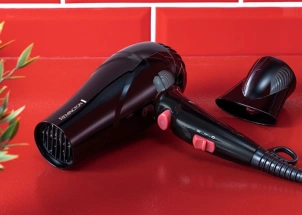 Фен Remington MyStylist, 1900Вт, 2 режима, иониз-я, холл. обдув, черный №5