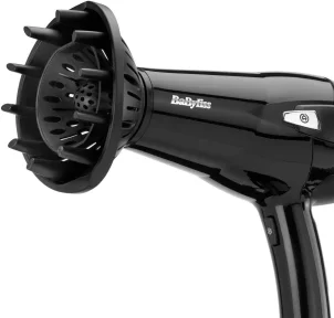 Фен Babyliss, 2000Вт, 3 режима, иониз-я, холл. обдув, смотка шнура, черный №4