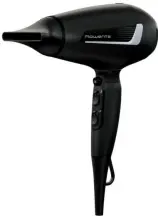Фен Rowenta Pro Expert, 2100Вт, 3 режима, диффузор, иониз-я, холл. обдув, черный