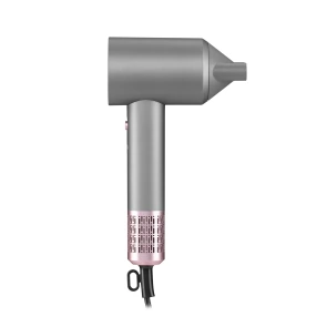 Фен Ardesto Pink Touch, 1600Вт, 2 швидкості, 3темп.режими, іонізація, дифузор, магнітні насадки, сірий+рожевий №10