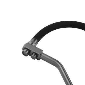 Змішувач для кухні з підключенням до фільтра Kroner KRP Edelstahl Klassisch - PVD03817BLK №7