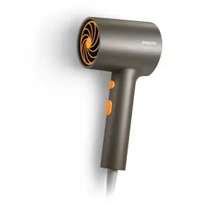 Фен Philips 3000 Series, 1600Вт, 2 режима, ионизация, серый №3