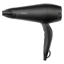 Фен Babyliss, 2000Вт, 2 режима, ионизация, холл. обдув, 2 насадки, черный