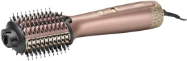 Фен-щетка Babyliss Air Power Volume, 1000Вт, 2 режима, диффузор, иониз-я, холл. обдув, керамика, розовый