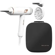 Фен Rowenta Ultimate Experience Maestria, 2000Вт, 3 режима, диффузор, иониз-я, холл. обдув, фирменный кейс, белый