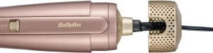 Фен-щетка Babyliss Air Power Volume, 1000Вт, 2 режима, диффузор, иониз-я, холл. обдув, керамика, розовый №10