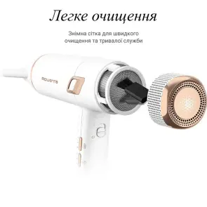 Фен Rowenta Ultimate Experience Maestria, 2000Вт, 3 режими, дифузор, іоніз-я, хол. обдув, фірмовий кейс, білий №3