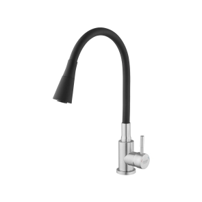 Змішувач для кухні Kroner KRP Edelstahl Klassisch - ESG031BLK №4