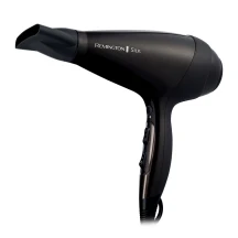 Фен Remington Silk, 2400Вт, 3 режима, диффузор, иониз-я, холл. обдув, коричневый