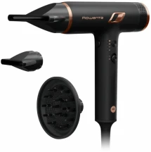 Фен Rowenta T-Shape Maestria Nano, 1700Вт, 3 режима, диффузор, иониз-я, холл. обдув, черный