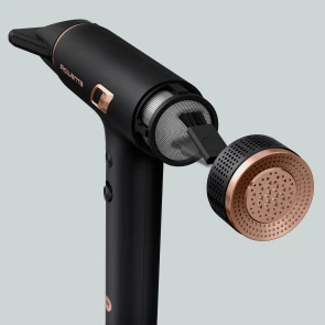 Фен Rowenta T-Shape Maestria Nano, 1700Вт, 3 режими, дифузор, іоніз-я, хол. обдув, чорний №6