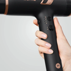 Фен Rowenta T-Shape Maestria Nano, 1700Вт, 3 режими, дифузор, іоніз-я, хол. обдув, чорний №7