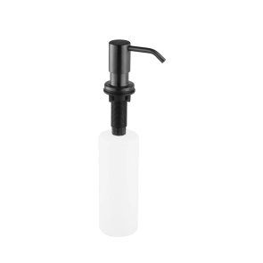 Комплект кухонна мийка Kroner Schwarze-7848LHM PVD + змішувач Edelstahl Klassisch-SCH035PVD + дозатор Spender-SCH049 №2