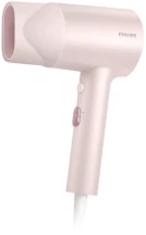 Фен Philips 3000 Series, 1600Вт, 2 режима, ионизация, розовый