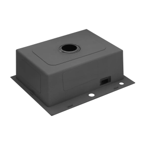 Комплект кухонна мийка Kroner Schwarze-6050HM PVD + змішувач Ersel-GRP03393BLK + дозатор Spender-026 №10