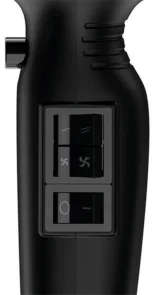 Фен Rowenta Compact PRO+, 2200Вт, 2 режима, диффузор, иониз-я, холл. обдув, черный №5