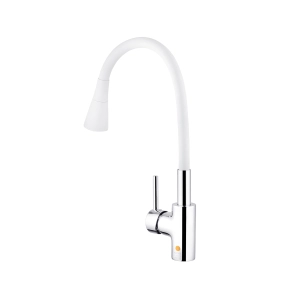 Комплект кухонна мийка Kroner Gebürstet-5050HM + змішувач Küche-C031WHI + дозатор Spender-016 №4