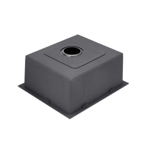 Комплект кухонна мийка Kroner Schwarze-5050HM PVD + змішувач Ersel-GRP03393BLK + дозатор Spender-026 №18