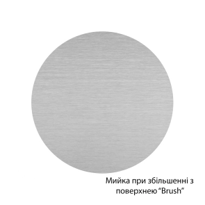 Комплект кухонна мийка Kroner Gebürstet-5050HM + змішувач Küche-C031BLK + дозатор Spender-016 №8