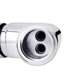 Комплект кухонна мийка Kroner Gebürstet-6350RHM + змішувач Küche-C031GRA + дозатор Spender-016 №21