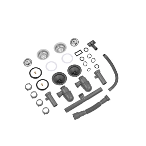 Кухонна мийка накладна Kroner KRP Satin - 6080Z (0.8 мм) №4