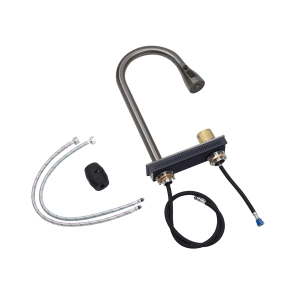 Кухонний комплект з Мийкою Kroner KRP Schwarze - SET7545HM PVD (3.0/0.8 мм) №12