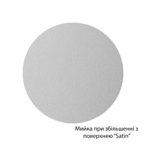 Кухонная мойка накладная Kroner KRP Satin – 6050 (0.6 мм) №6