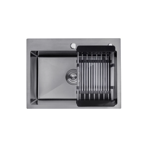 Кухонная мойка Kroner KRP Schwarze - 5843HM ​​PVD (3.0/1.0 мм) №2