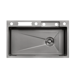 Кухонний комплект з мийкою Kroner KRP Schwarze - SET7545NB PVD (3.0/0.8 мм) №15