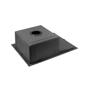 Кухонная мойка Kroner KRP Schwarze - 6350RHM PVD (3.0/1.0 мм) №5
