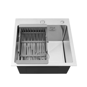 Кухонная мойка Kroner KRP Gebürstet - 4545HM (3.0/1.0 мм) №7