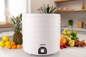 Сушилка для продуктов Ardesto FDB-5385, 520Вт, поддонов -5x4см, диаметр-38,5см, макс-70°С, рег.темп, пластик, белый №3