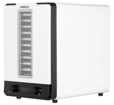 Сушилка для продуктов Ardesto 550Вт, поддонов – 10+1x3см, макс – 70°С, сетка для ягод, пластик, белый