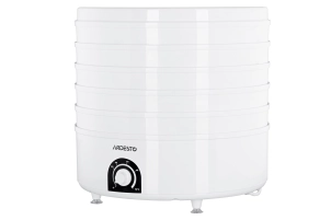 Сушилка для продуктов Ardesto FDB-5385, 520Вт, поддонов -5x4см, диаметр-38,5см, макс-70°С, рег.темп, пластик, белый №6