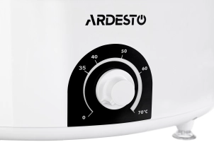 Сушилка для продуктов Ardesto FDB-5385, 520Вт, поддонов -5x4см, диаметр-38,5см, макс-70°С, рег.темп, пластик, белый №10