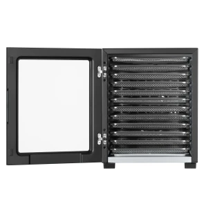Сушилка для продуктов Ardesto FDB-1242, 850Вт, поддонов -12x3см, макс-70°С, таймер, электр. управление, нерж., черный №4