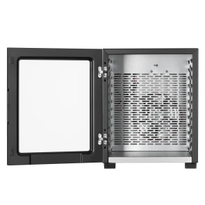 Сушилка для продуктов Ardesto FDB-1242, 850Вт, поддонов -12x3см, макс-70°С, таймер, электр. управление, нерж., черный №5