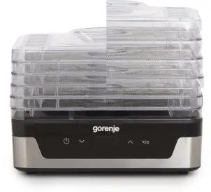 Сушилка для продуктов Gorenje 230Вт, поддонов - 5x2.8см, диаметр - 29см, макс - 75°С, электр.упр,белый №5