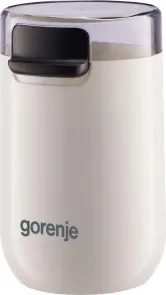 Кавомолка Gorenje роторна 150Вт, об'єм зерен-45г, 3 ступеня помолу, пластик/метал, білий №3