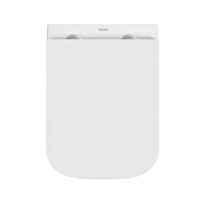 Унітаз підвісний безобідковий Kroner Eifel WHI493436 RIMLESS з сидінням Slim Duroplast / Soft-close / Quick relase (KE493436WHIR) №8