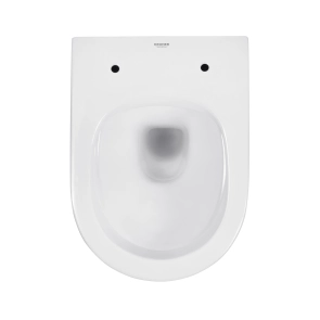 Унітаз підвісний безобідковий Kroner Harz WHI493736 RIMLESS з сидінням Slim Duroplast / Soft-close / Quick relase (KH493736WHIR) №8