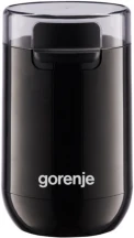 Кофемолка Gorenje роторная 150Вт, объем зерен-45г, пластик/металл, черный