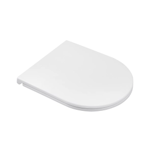 Унітаз підвісний безобідковий Kroner Harz WHI493736 RIMLESS з сидінням Slim Duroplast / Soft-close / Quick relase (KH493736WHIR) №11