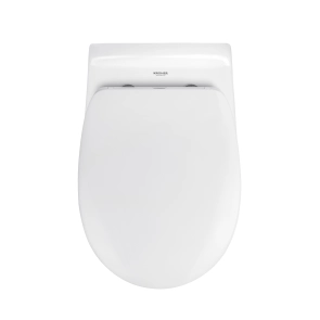Унитаз подвесной безобедочный Kroner Oker WHI533536 RIMLESS с сиденьем (KO533536WHIR) №8