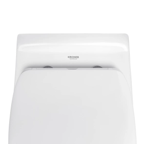 Унитаз подвесной безобедочный Kroner Oker WHI533536 RIMLESS с сиденьем (KO533536WHIR) №9