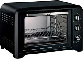 Піч електрична Tefal Optimo, 39л, 2000Вт, механіч., гриль, конвенція, підсвітка всередині, чорна