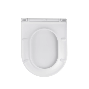 Унитаз подвесной безобедочный Kroner Armada WHI513636 RIMLESS с сиденьем Slim Duroplast / Soft-close / Quick relase (KA513636WHIR) №12