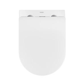 Унітаз підвісний безобідковий Kroner Harz WHI523632 RIMLESS з сидінням (KH523632WHIR) №9